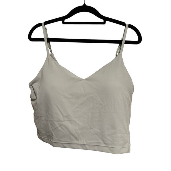lululemon Align™ Cropped Cami Tank Top Light Support, A/B Cup NWOT Light Sage - Picture 1 of 4